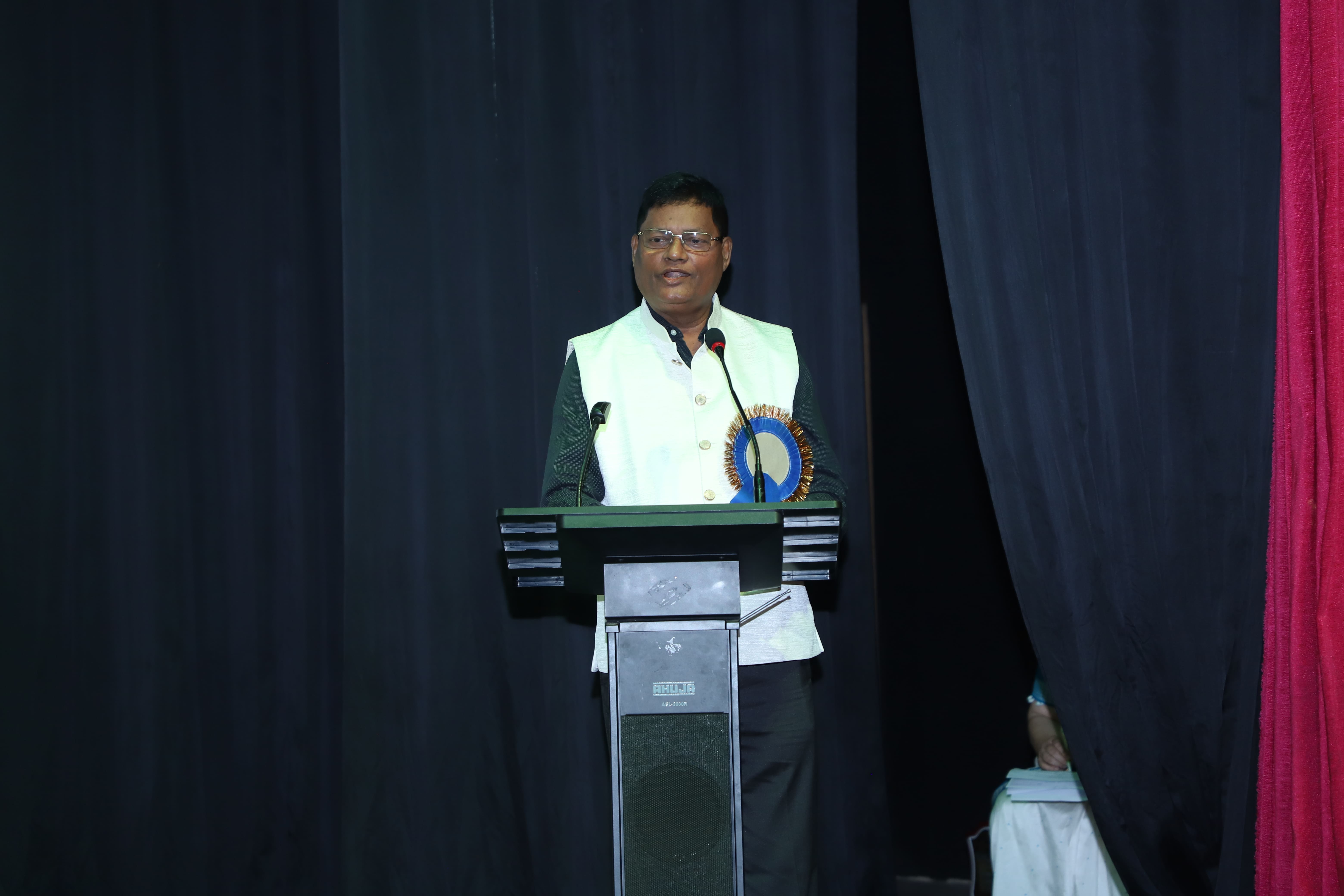 Shri Jagabandhu Sahoo addressing the gathering.