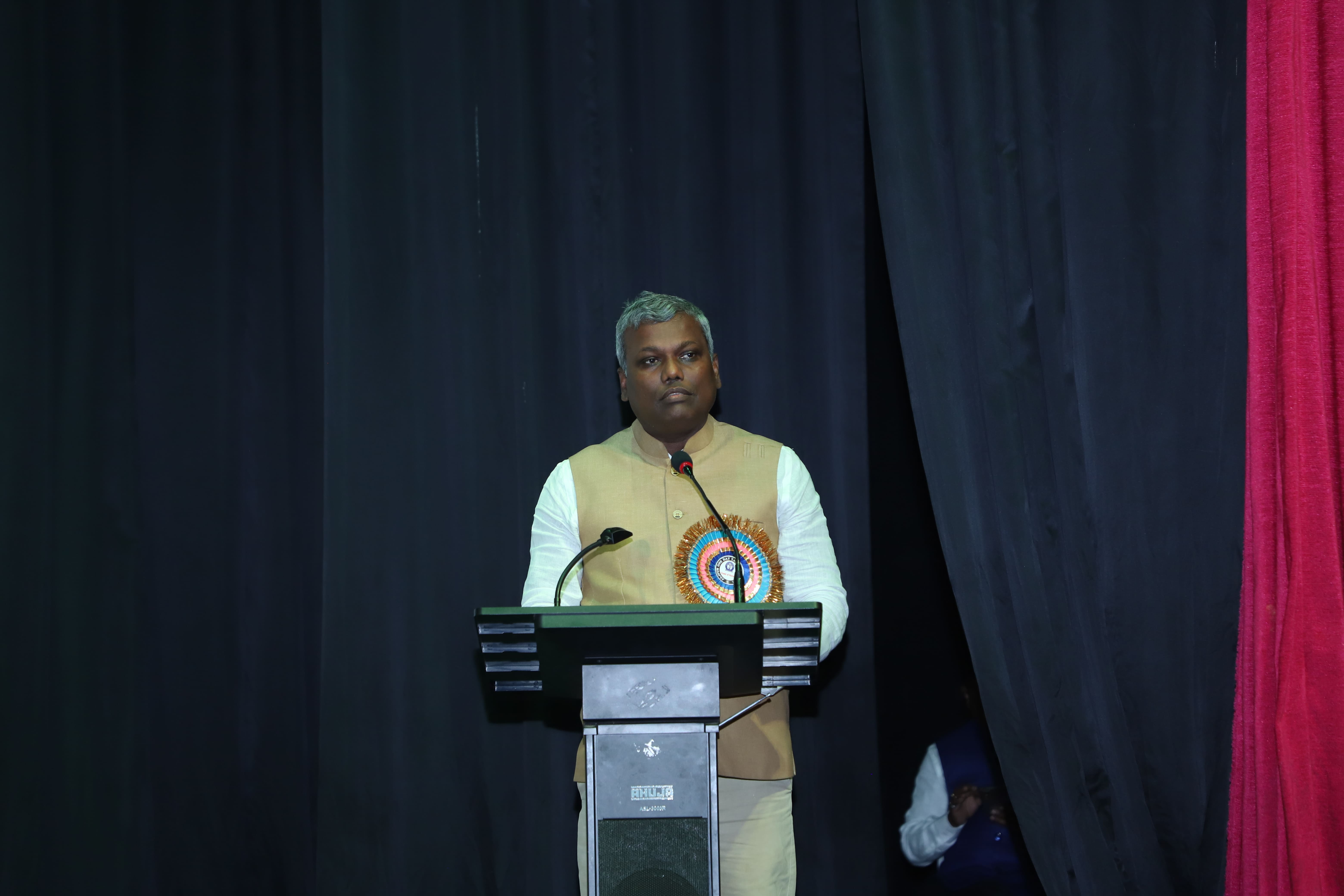 Bibhu Prasad Tripathy, Member, Odisha State Bar Council & President, All Odisha Lawyer's Association addressing the gathering.