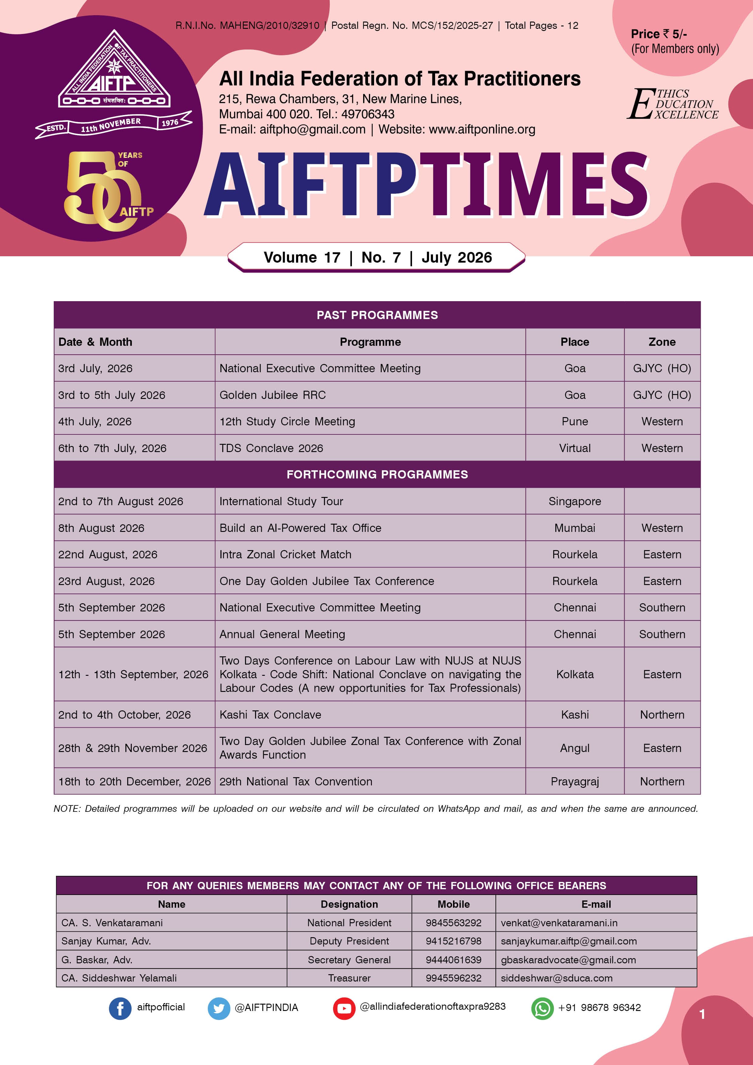 AIFTP Times