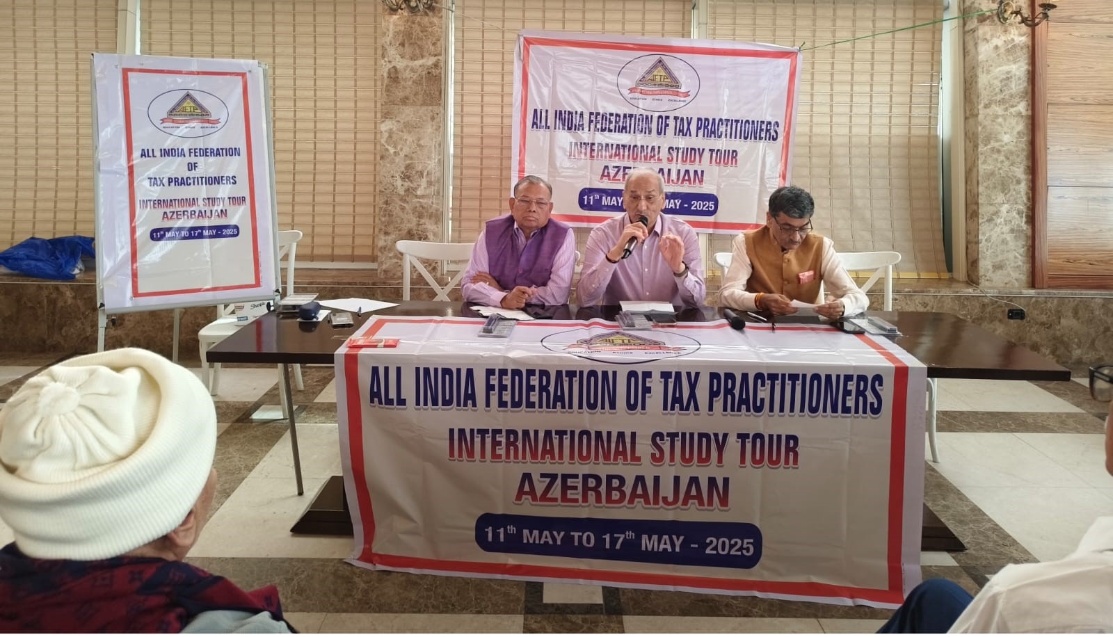 2nd Technical Session Chaired by Shri Ganesh Purohit, Past President, AIFTP and Speaker Shri V. P. Gupta, Advocate