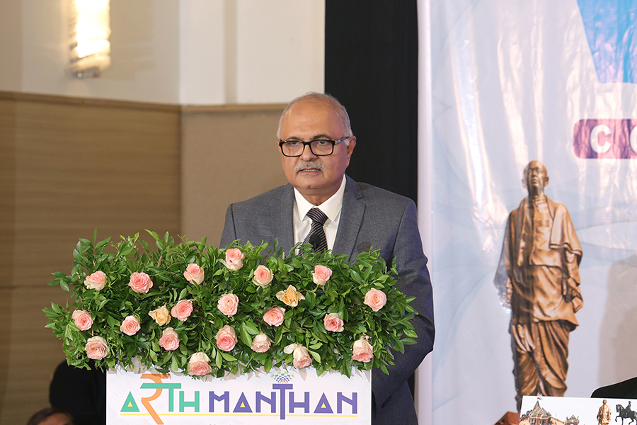 Shri Sachin Gandhi, Chairman, AIFTP (WZ) addressing the gathering