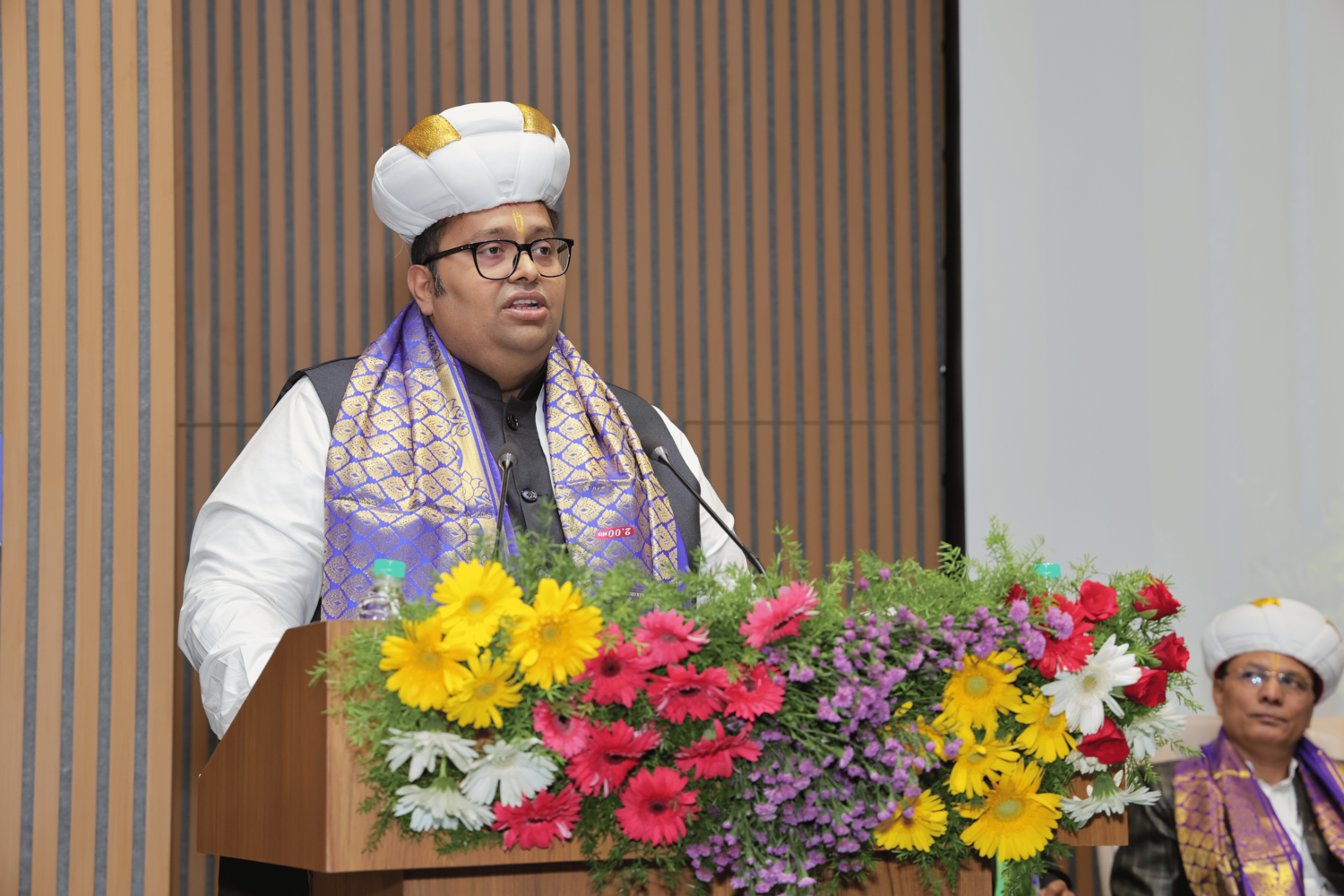 Shri Sachin Gandhi, Chairman, AIFTP (WZ) addressing the gathering.