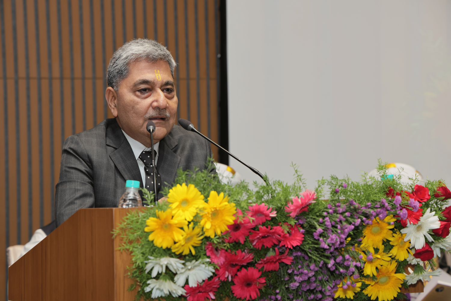 Shri Samir Jani, National President, AIFTP addressing the gathering.